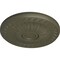 Ekena Millwork Randee Ceiling Medallion (Fits Canopies up to 3 7/8"), Hand-Painted Witch Hazel, 20"OD x 1 3/8"P CM20HAWHF - alternate 2